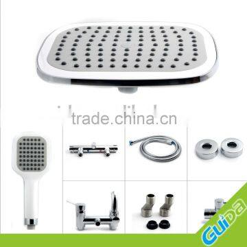 Rain Shower Head Bathtub Mixer Tap Single Handle Hand Shower Set