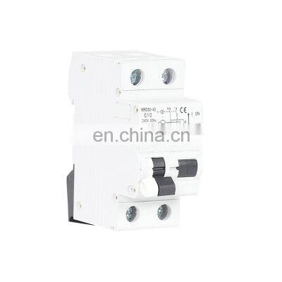 Appropriate Price MRO50-2P 240V 50HZ Residual Current Circuit Breaker With Overload Protection RCBO