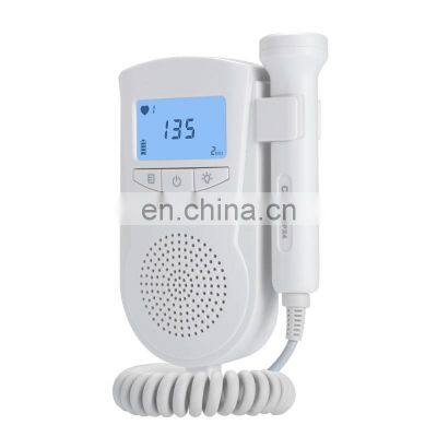 Baby Heart Rate Monitor For Pregnant Women LCD Display Portable Fetal Doppler
