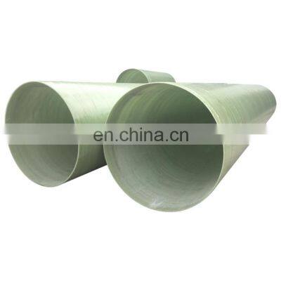 Large Diameter 4000mm Fiberglass sewage pipe frp grp sewage pipe for sale