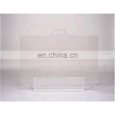 Movable Clear Acrylic Pet Gate View Panel With Handle