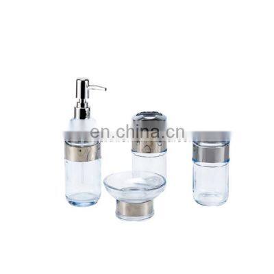 Горячая продажа набора для оформления гостиничных помещений: диспенсер для мыла, держатель зубных щеток photo-2