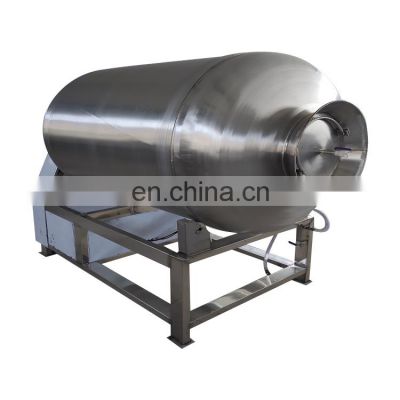 Stainless steel drum food mixer vacuum meat marinating machine