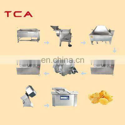 industrial 100KG/H semi-automatic potato chips production line price