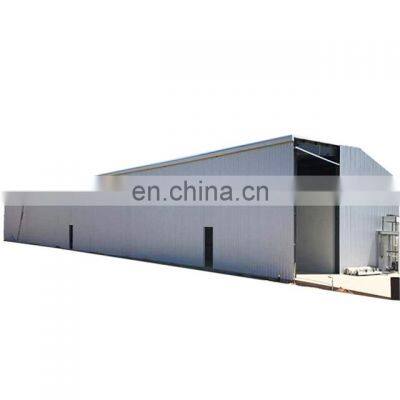 Industry Prefabricated Iron Structure Gable Frame Fast Install Folded Storage Cheap Construction Warehouse