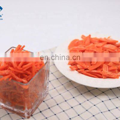Crop Top Grade Crincle Cut Straight Cut IQF Frozen Carrot Slices for Sale photo-3