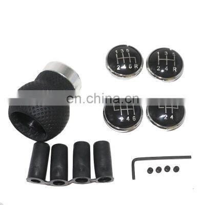 5/6 Speed Car Gear Shift Knob Boot Cover Handle Case Collar For UNIVERSAL