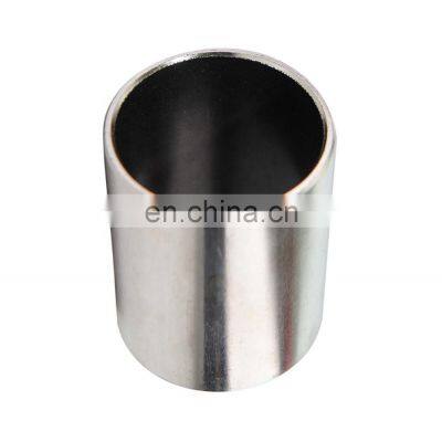 Wrapped Steel Backed Bronze Flat Sliding Bush Bearing With PTFE