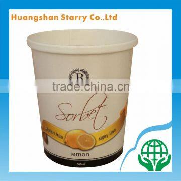 Double Wall Free Sample 500ml Fruit Paper Cup