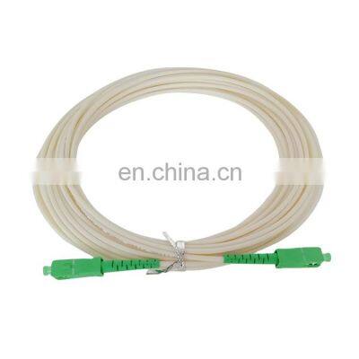 SC/APC-SC/APC Single Mode Simplex 3.0mm 2.0mm Fiber Optic Patch Cord