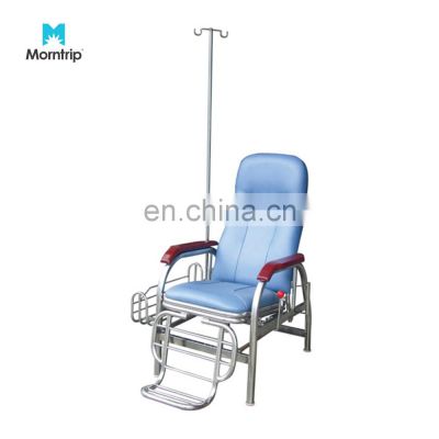 Ce Approved Economic Backrest Footrest Adjustable Reclining Hospital Chair Medical Infusion Chair With Cheap Price