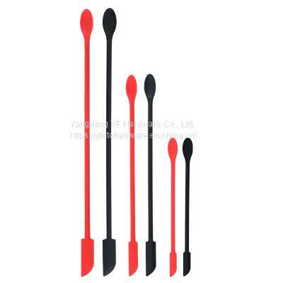 Kitchen Accessories Home and Kitchen Gadgets BAKING TOOLS MINI JAM SPATULA MULTI-FUNCTION SILICONE SCRAPER SPATULA photo-2