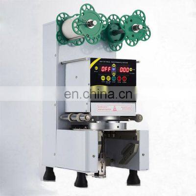 Automatic Soybean Milk Cup Sealer Plastic Cup Sealing Machine