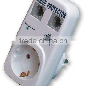 Surge Protector For Ac Power and Network Line(RJ45)