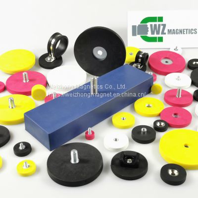 Rubber Coated Neodymium Magnets