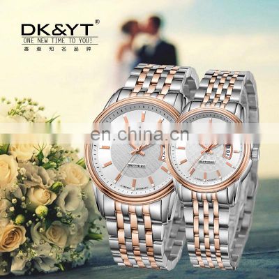 Wholesale Luxury Automatic Watch Set Custom Logo Watch For Lover OEM ODM Stainless Steel Design Classic Business Watch