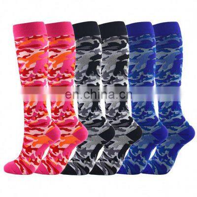 Custom Varicose Athletic Animal Fruit Fun Stocking Silver Compression Socks photo-3
