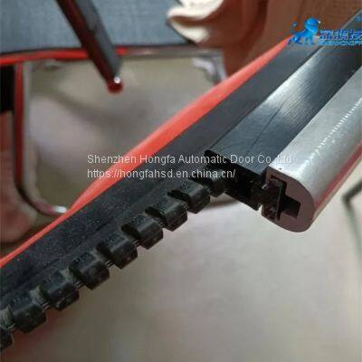 Zipper Door Custom High Speed Cold Room Freezer Front Insulated PVC Rolling Door photo-4