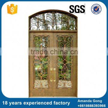 Different Type Cheap Front Door Wrought Iron Gates Designs