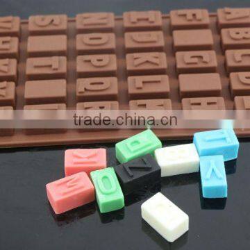 Wonderful 30 Cavities 3D letter molds for fondant