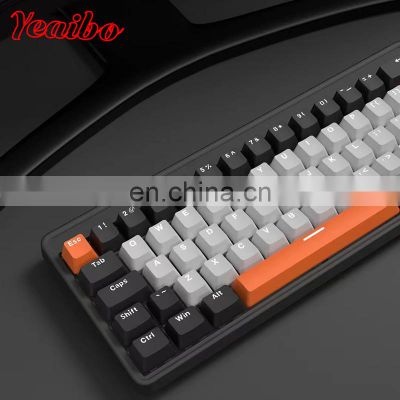 60% backlit wireless mechanical backlight mini rgb wire ergonomic mechan computer switch switches usb custom gaming keyboard