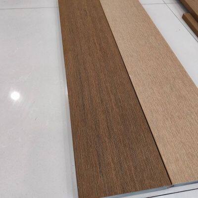 Capped composite decking, co-extruded WPC decking