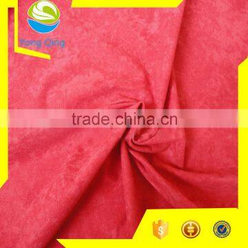 Pink Velvet Upholstery Tricot Warp Knitting Fabric for Cushion photo-3