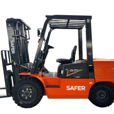 Diesel forklift truck 3 ton 3.5 ton 5 ton diesel Isuzu engine forklift prices for sale with EURO 5 engine