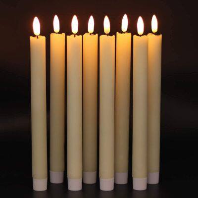5 Pack 3D Flameless Moving Candles Battery Operated Led Candle with Remote