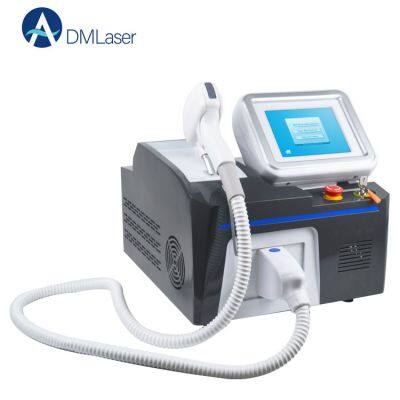 Permanent 808nm Diode Laser Painless Hair Removal Laser Ice Titanium Diode Hair Removal Laser Portable