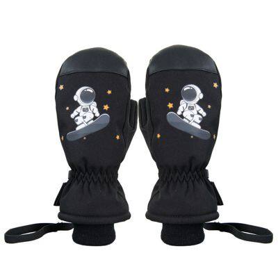 Custom Made Wind Proof Water Proof Children’s Ski Gloves With Custom Logo photo-2