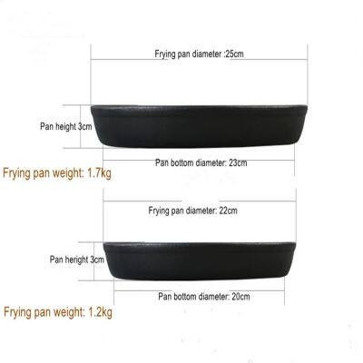 Factory Direct Cast Iron Baking Plate Round Steak Western Food Teppanyaki Rice Gas Induction Cooker Commercial Teppanyaki photo-2