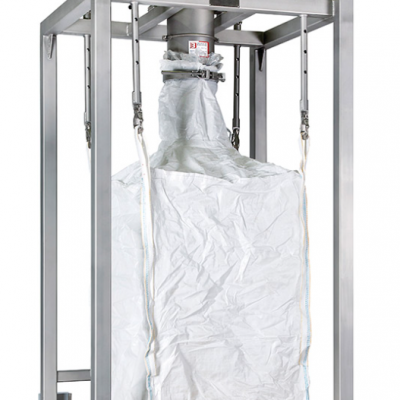 Balan?a para sacos de tonelada de 1000kg para gr?os. Máquina de envasamento e enchimento de grandes sacos.