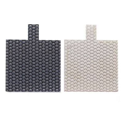 TIBROMTACK Titanium Electrode for Water Treatment, MMO Ruthenium Iridium Coated Anode Fabric and Uncoated Cathode Electrolyte Fabric photo-2