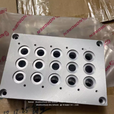 V61-B05, Norgren, V61 Series Solenoid Valve Manifold, 5-Way