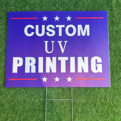 Affiches personnalisées en plastique ondulé pour la maison – Panneaux en plastique ondulé résistants aux intempéries de 4 mm, 18x24 photo-3