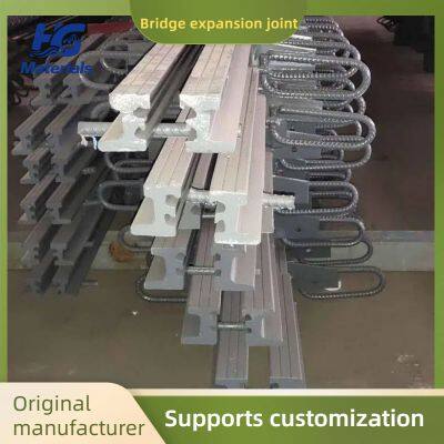 Displacement expansion joint load-bearing capacity suitable for medium and small span highway bridges