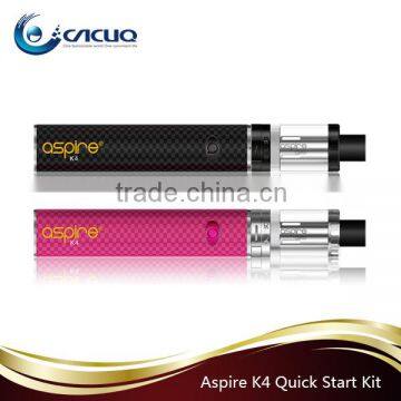 2016 Newest Aspire K2/K3/K4 Quick Start Kit K4 aspire e cig with 2000mAh Battery