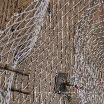 Underground Support Netting- Single twisted High Tensile Wire Mesh