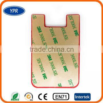 Customized Size and Logo Siilcone 3M Sticky Business Card Holder photo-3