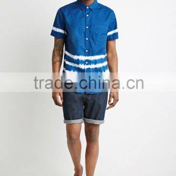  China Wholesale Tie Dye-Striped Mens Clothes Polo Shirt Online Shopping