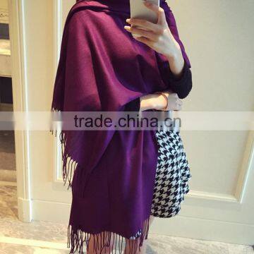 Women Custom Winter Shawl 2015 Fashionable Cashmere Scarf Wholesale photo-4