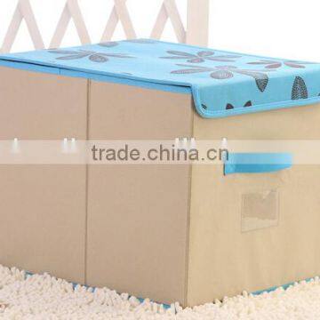 Spacious Canvas Collapsible Storage Box photo-3