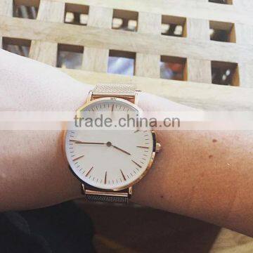 Rose Gold Print Lady Fashion Wholesale Quartz Movement Japan Movt Quartz Watches Quality Choice photo-4