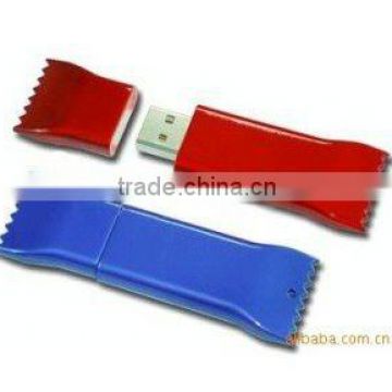 Promotional candy usb flash disk 1G 2G 4G 8G 16G 32G