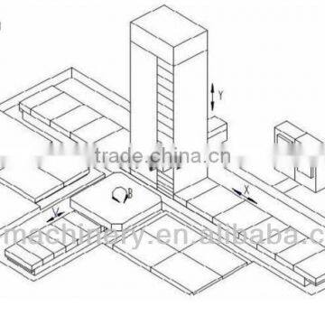 TK6913 CNC Floor Type Boring Mills Automatic Machine photo-3