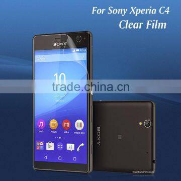 trending hot products clear screen protector for Sony Xperia C4 phone protective film