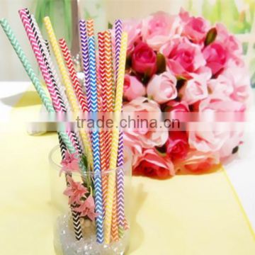 2015 Hotsale Christmas Day Decoration Paper Drinking Straws