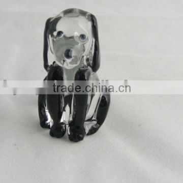 Little dog Shaped Glass Craft Factory Directly Wholesale