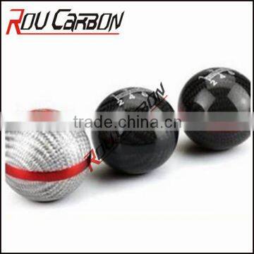 Carbon Fiber yacht car gear knob head